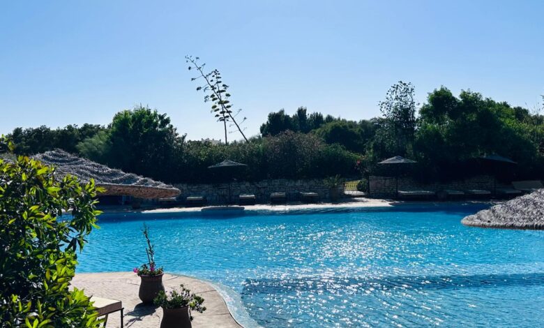 Photo d'illustration d'un article sur les terrasses et piscine du Domaine de l'Arganeraie à Essaouira