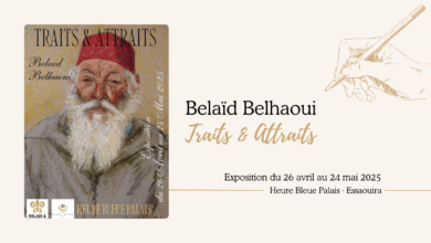 Photo d'illustration d'un article sur l'exposition de Belaïd Belhaoui à l'Heure Bleue Palais Essaouira