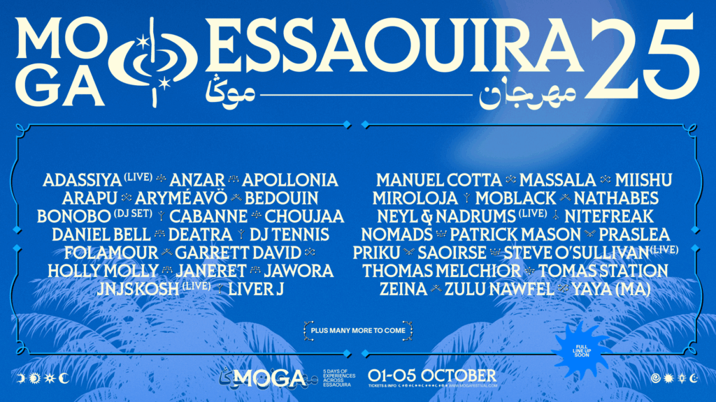 Galerie photo d'un article sur le Moga Festival à Essaouira