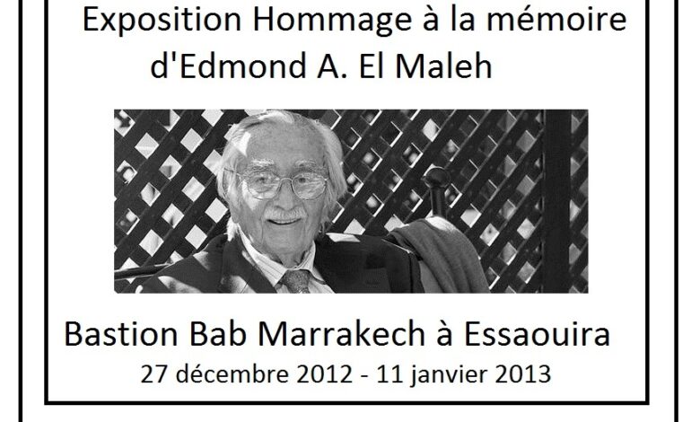 exposition Edmond Amran El Maleh