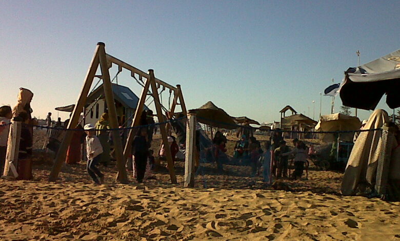 enfants plage