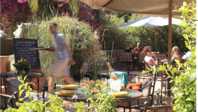 Jardin des douars table