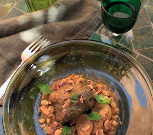 Recette Tagine Jardin des Douars