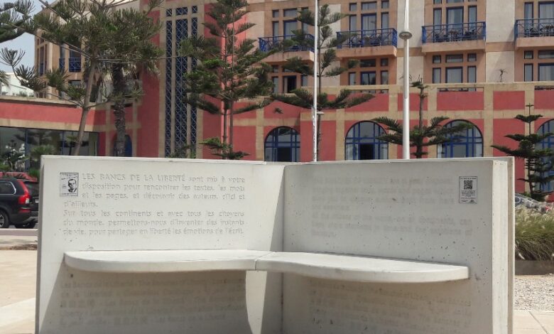 Banc de la liberté Essaouira