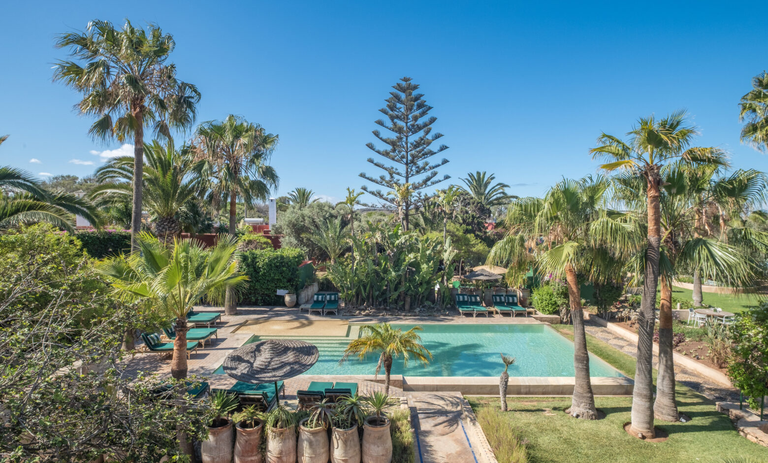 Piscine de l'hôtel Villa Beldi Essaouira