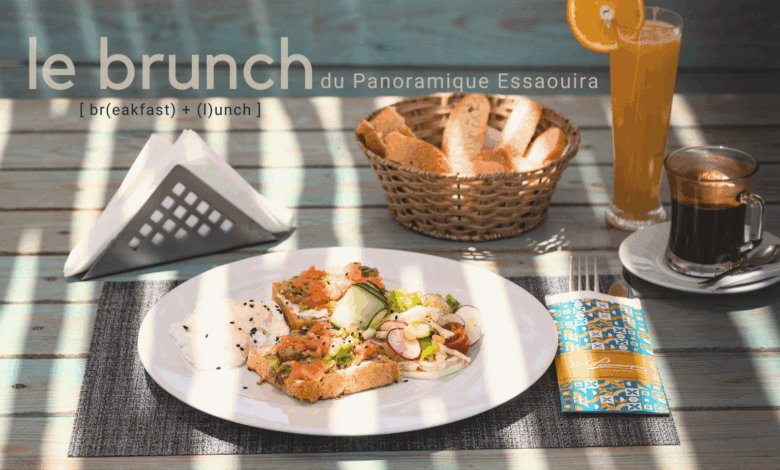 Photo de couverture d'un article sur les formules brunch au restaurant de plage le Panoramique à Essaouira