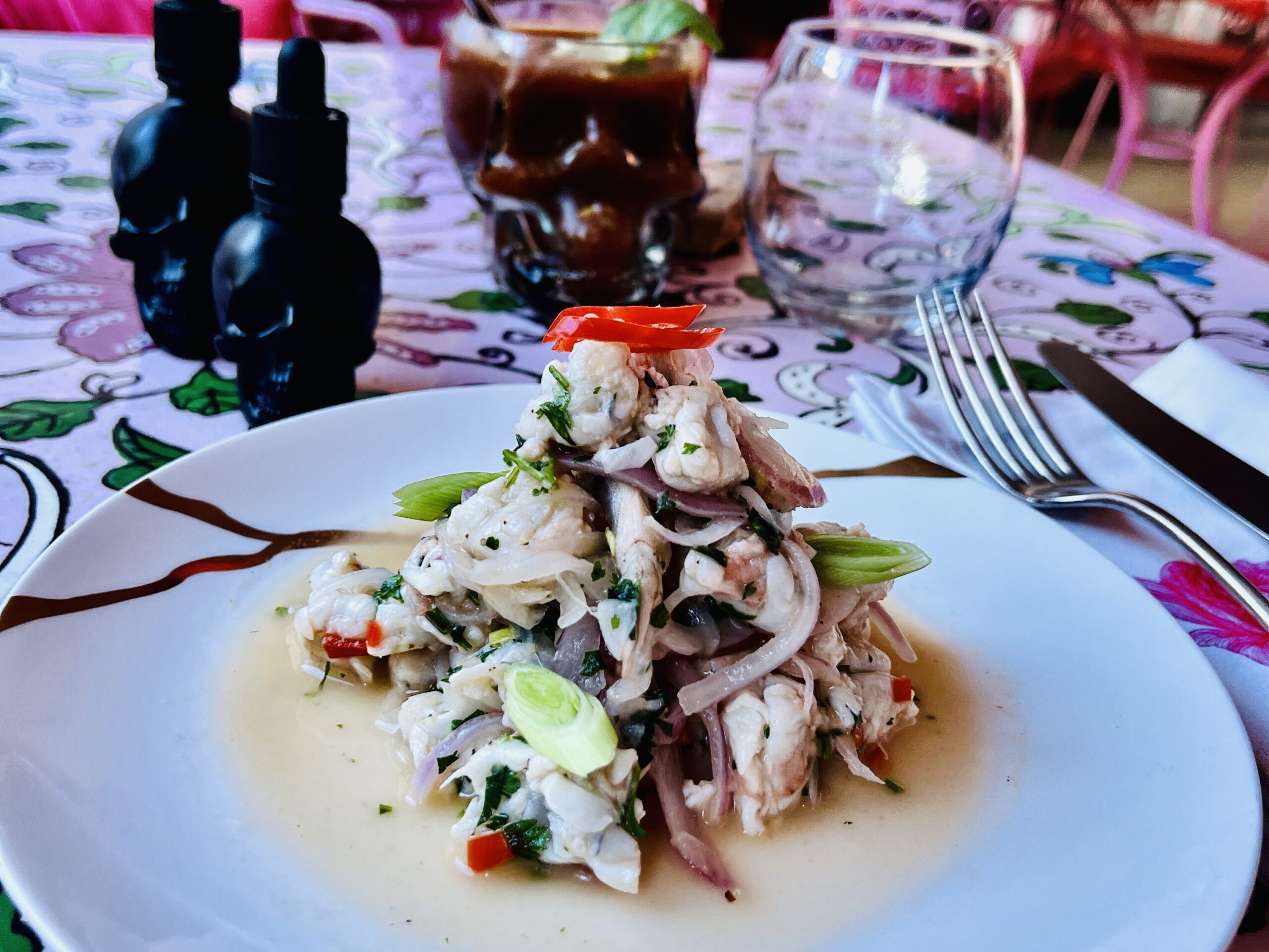 Galerie d'image d'un article sur le restaurant Esprit Rose à Essaouira
