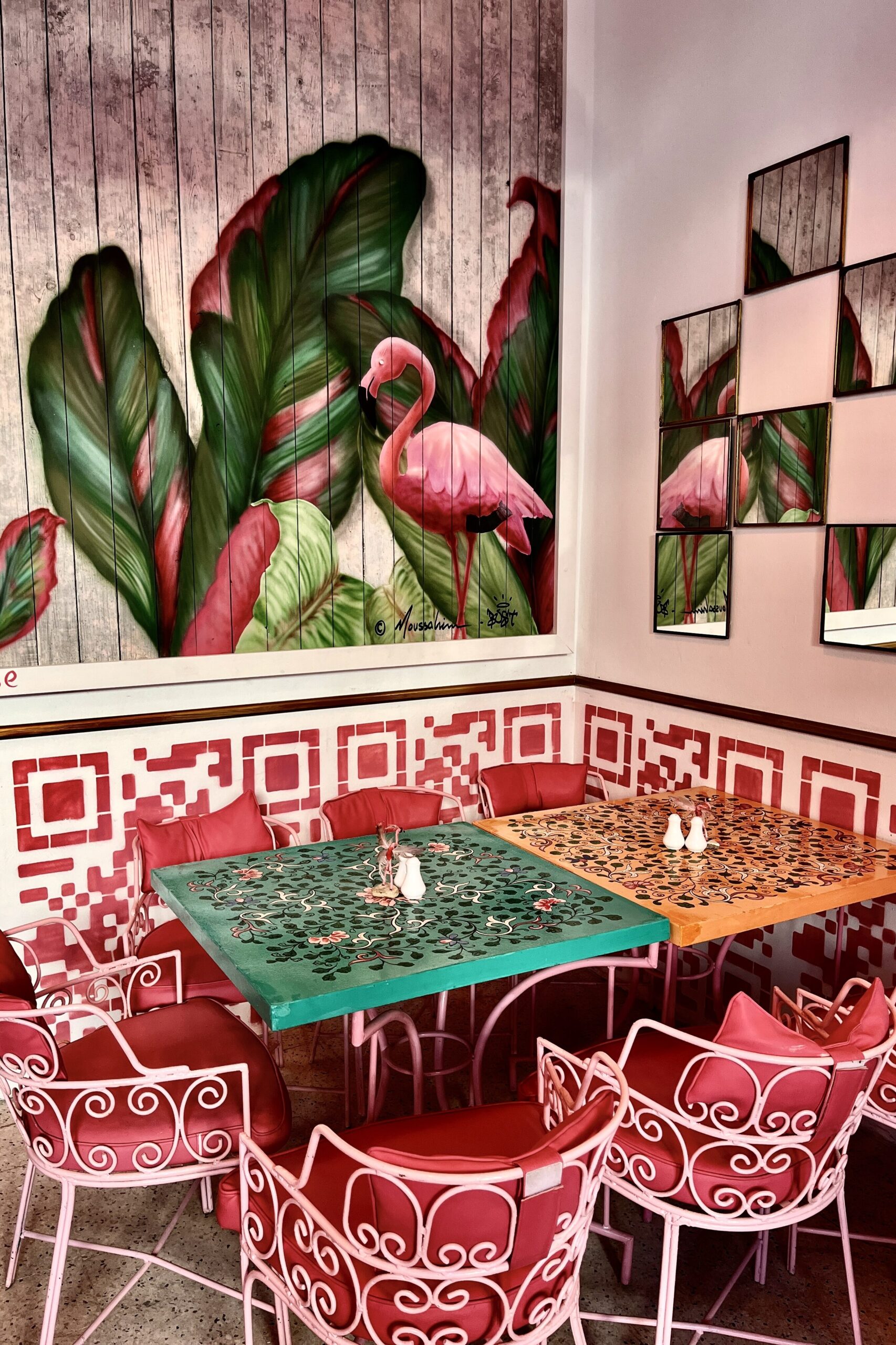 Galerie d'image d'un article sur le restaurant Esprit Rose à Essaouira