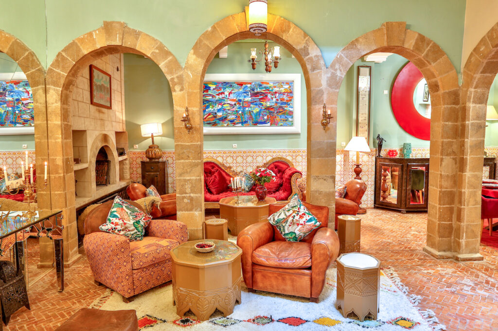 Galerie photo d'un article sur la table du Ryad des Nomades Essaouira