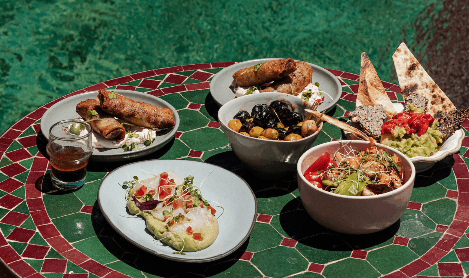 Photo d'illustration d'un lunch au Jardin des Douars
