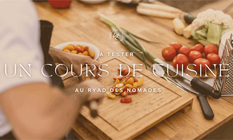 Visuel d'illustration des cours de cuisine au Ryad des Nomades Essaouira