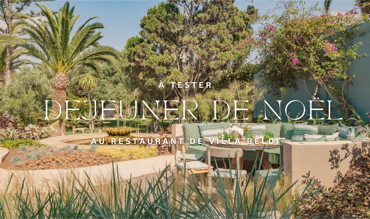 dejeuner noel villa beldi essaouira