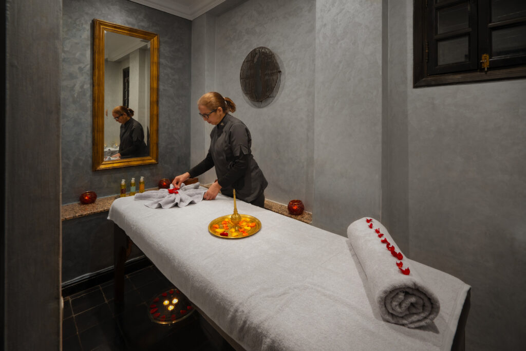 Galerie Photo du P'tit Spa de l'Heure Bleue Palais Essaouira, salle de massage