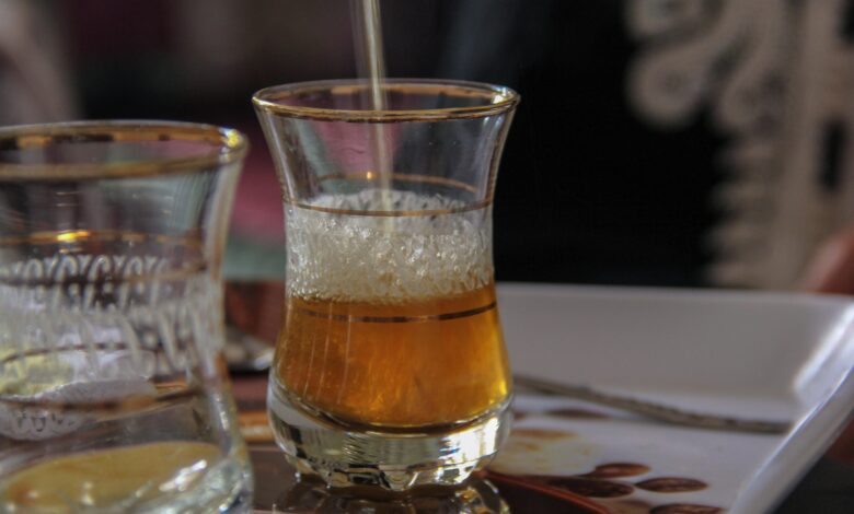 Photo d'un thé àn la menthe par AbdelKarim Benjelloun from Pixabay