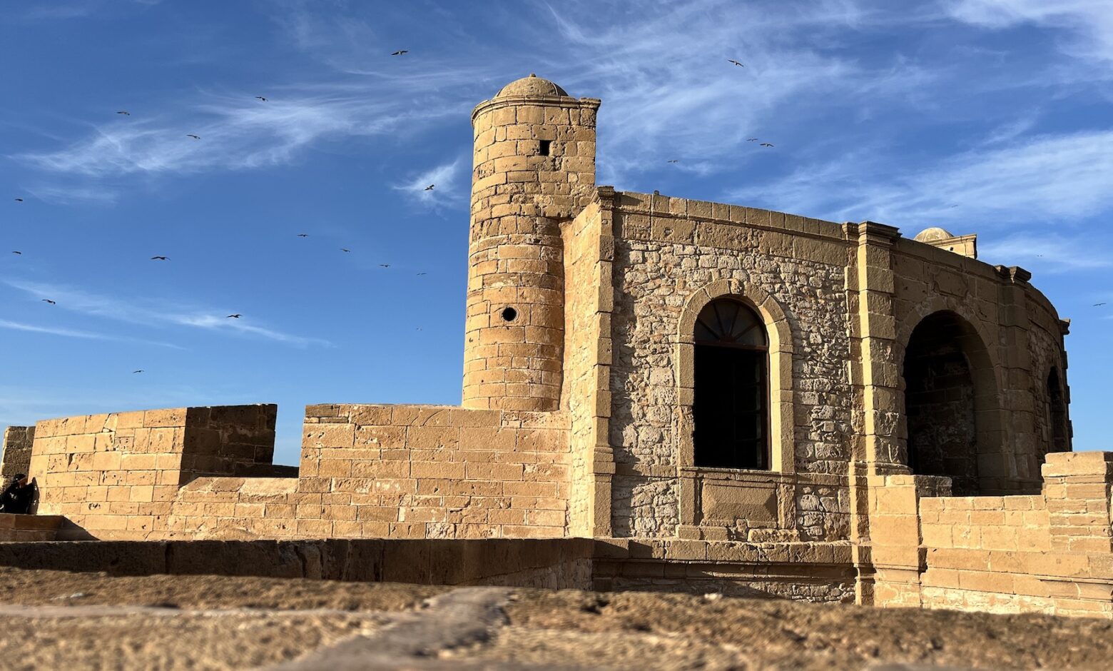 Bastion d'Essaouira, situé sur la Skala de la Kasbah à Essaouira