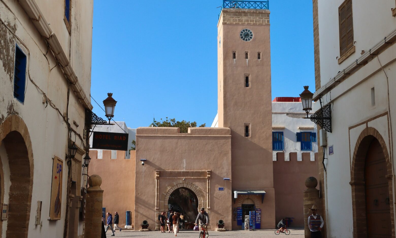 Tour de l'horloge à Essaouira