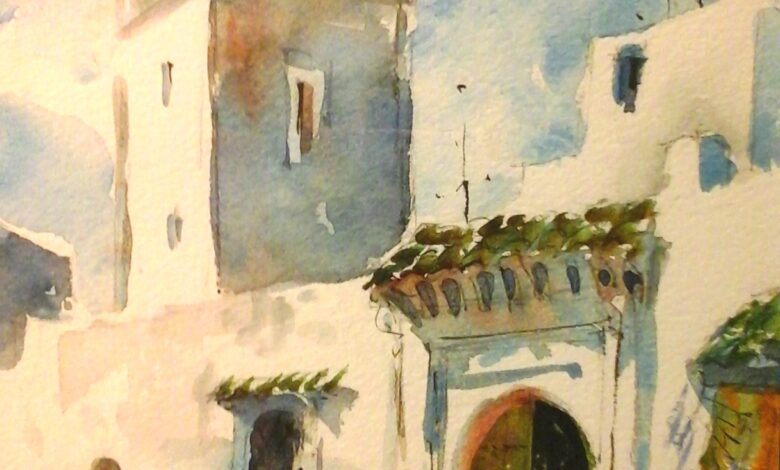 Stages de peinture avec Kristina Jurick