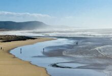 La plage de Moulay Bouzerktoun