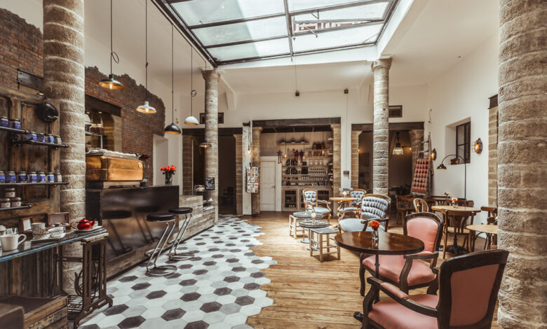 Salle de l'Atelier café-boutique