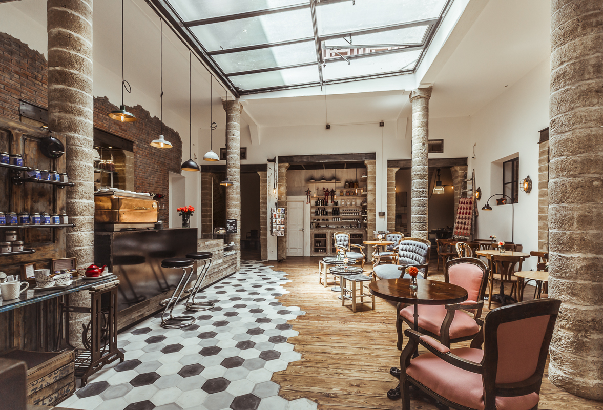 Salle de l'Atelier café-boutique