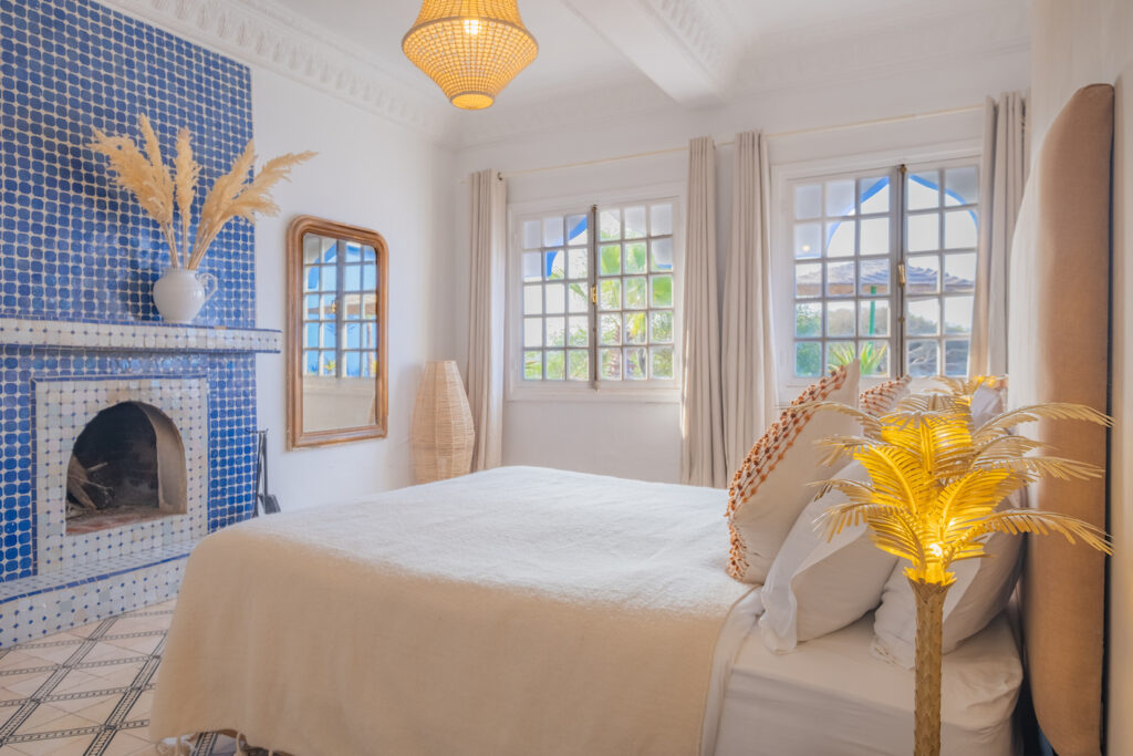 Chambre de l'hôtel Villa Beldi Essaouira