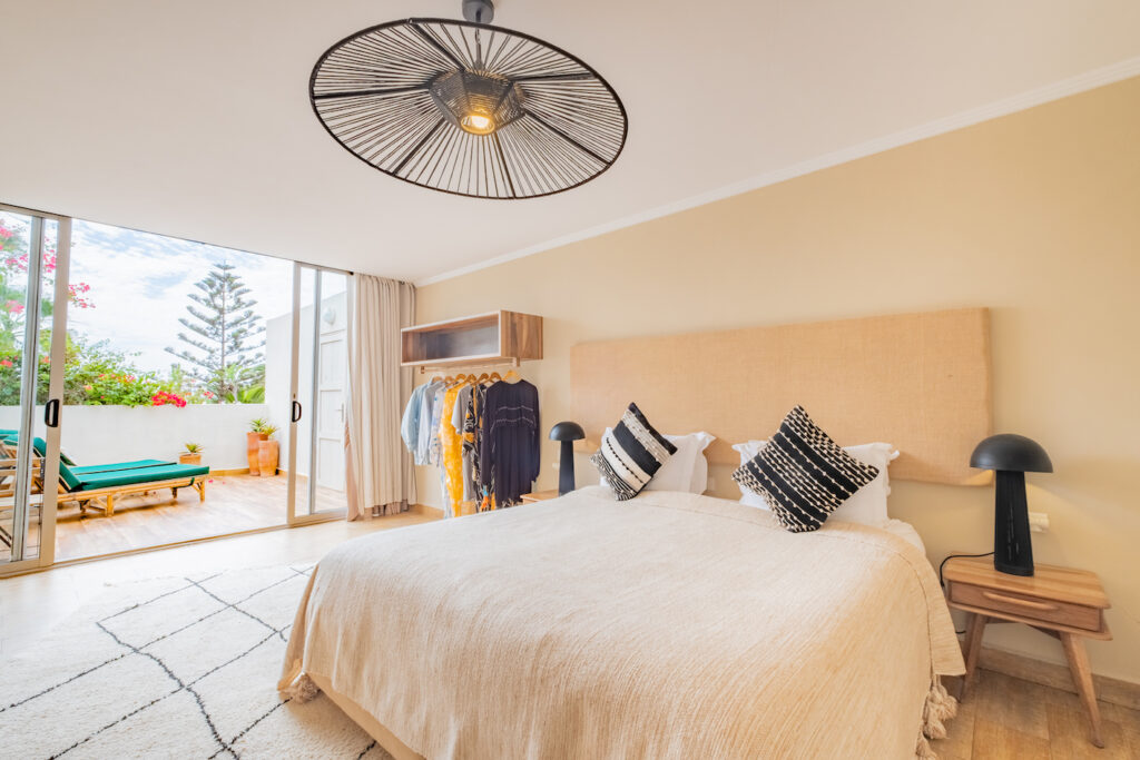 Chambre de l'hôtel Villa Beldi Essaouira