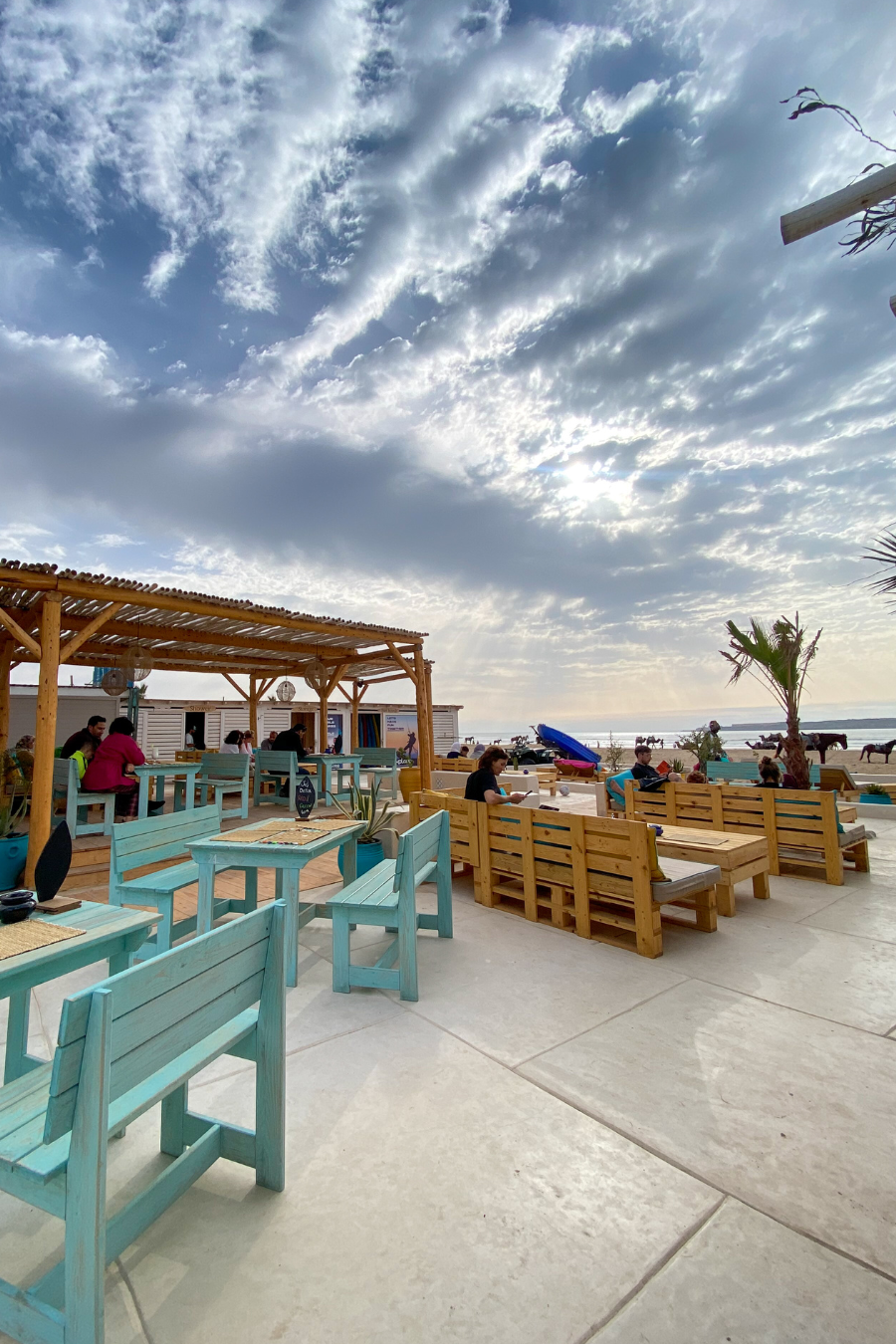 Photo d'illustration de la galerie d'un article sur les brunchs du restaurant Panoramique à Essaouira