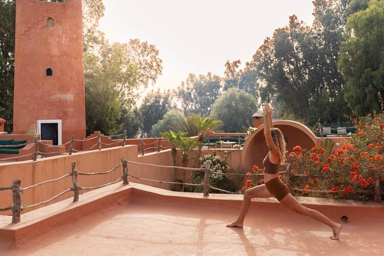 Galerie Photo article sur les séjour yoga à l'écolodge Baoussala Essaouira