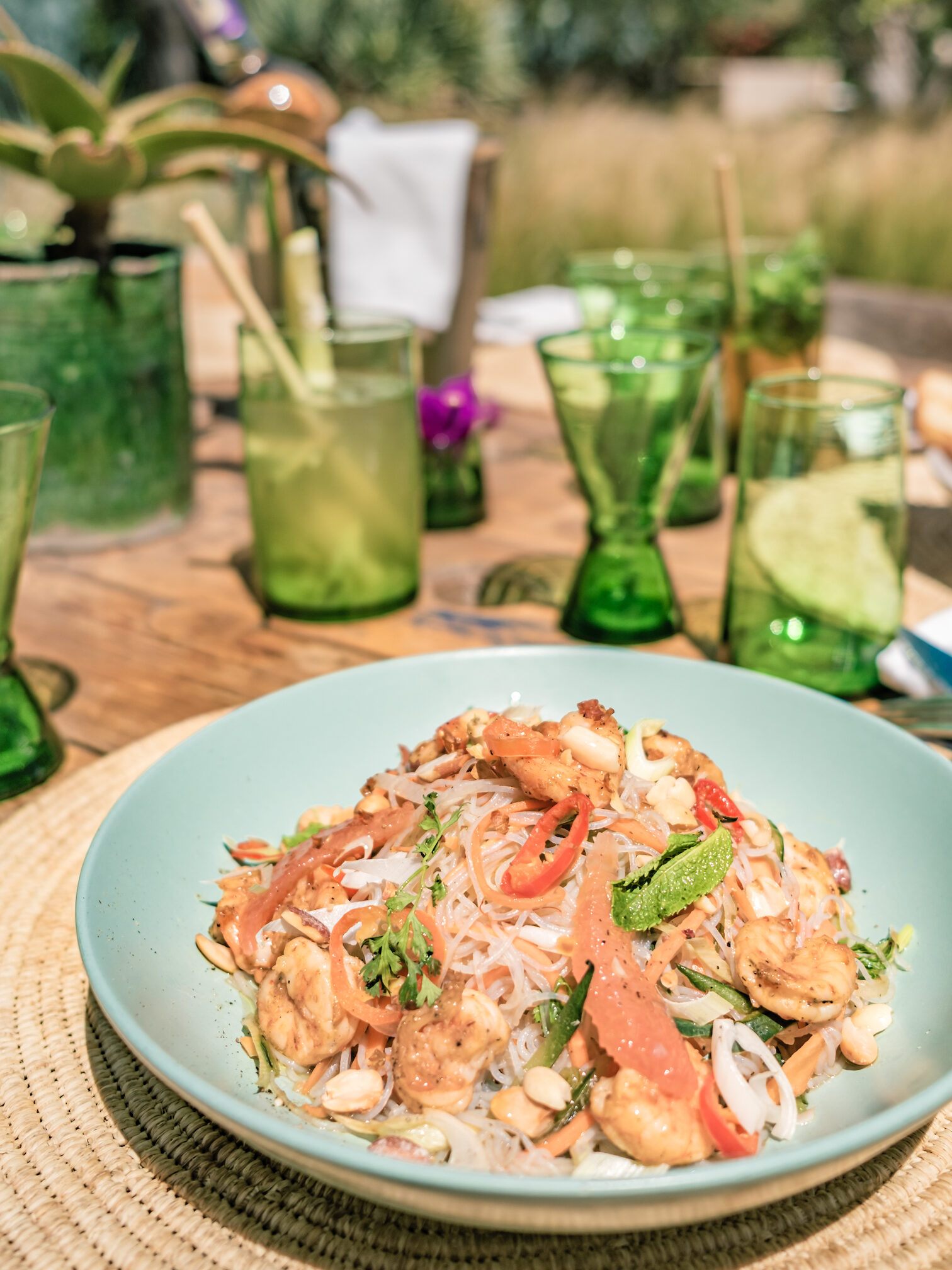 Galerie photo d'un article sur le restaurant Villa beldi à Essaouira