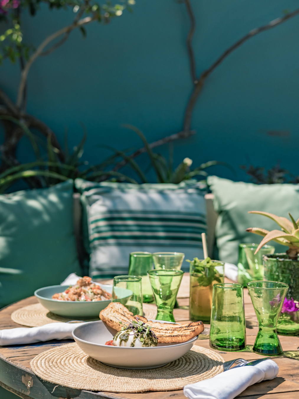 Galerie photo d'un article sur la table d'hôtes de l'hôtel Villa beldi Essaouira