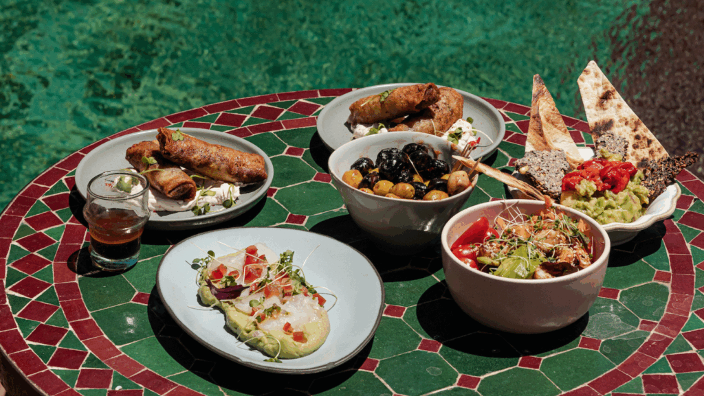 Photo d'illustration d'un lunch au Jardin des Douars