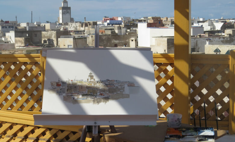 Stage Golf Aquarelle Essaouira