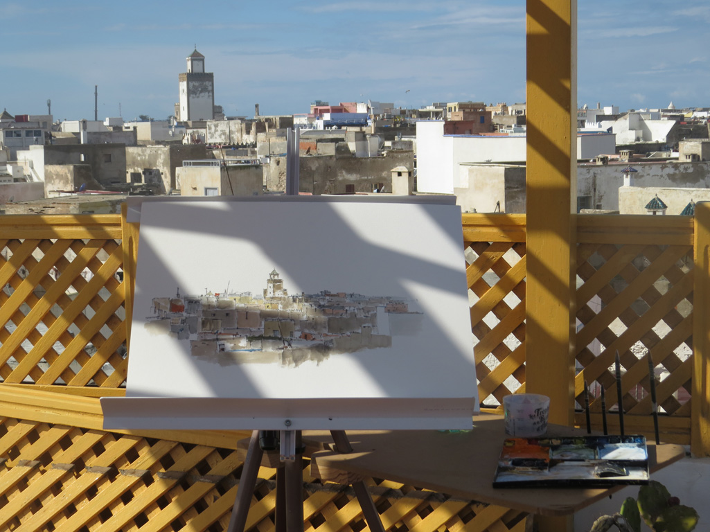 Stage Golf Aquarelle Essaouira