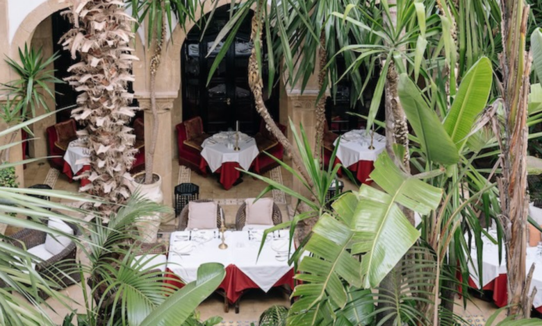 lunch heure bleue palais essaouira