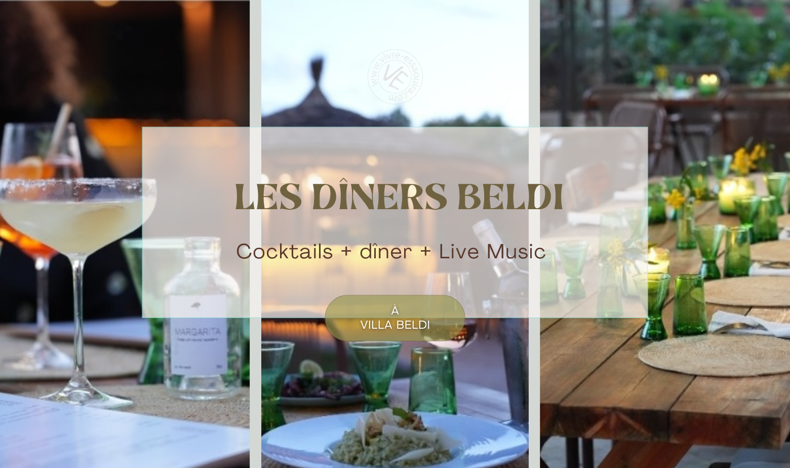 diner beldi villa beldi Essaouira
