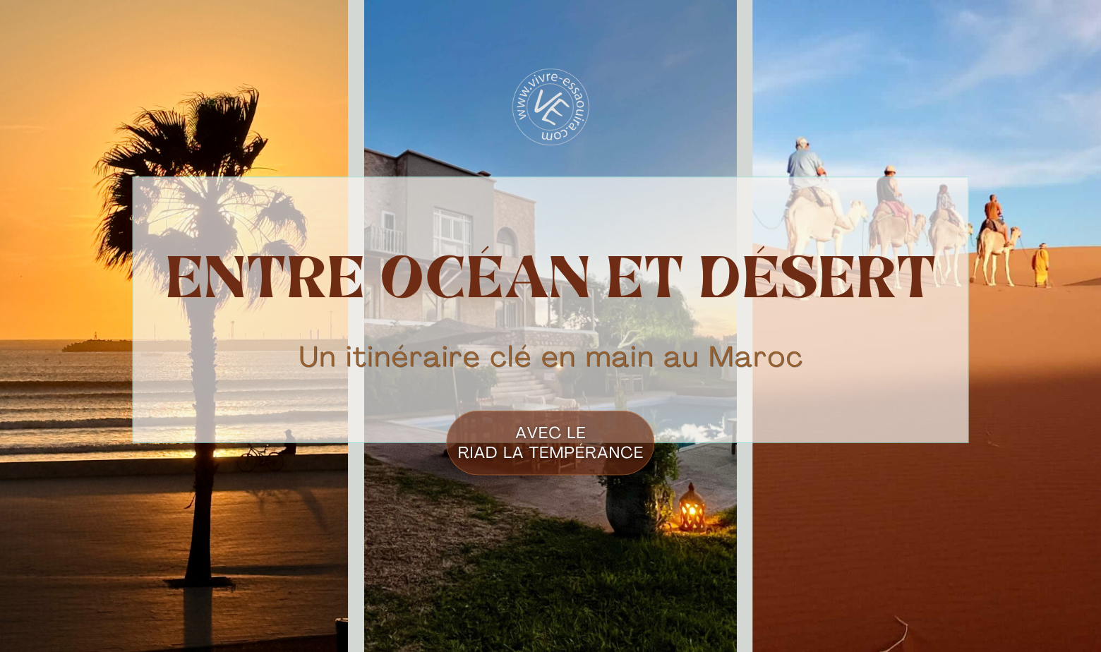 séjour océan et désert Maroc