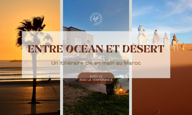 séjour océan et désert Maroc