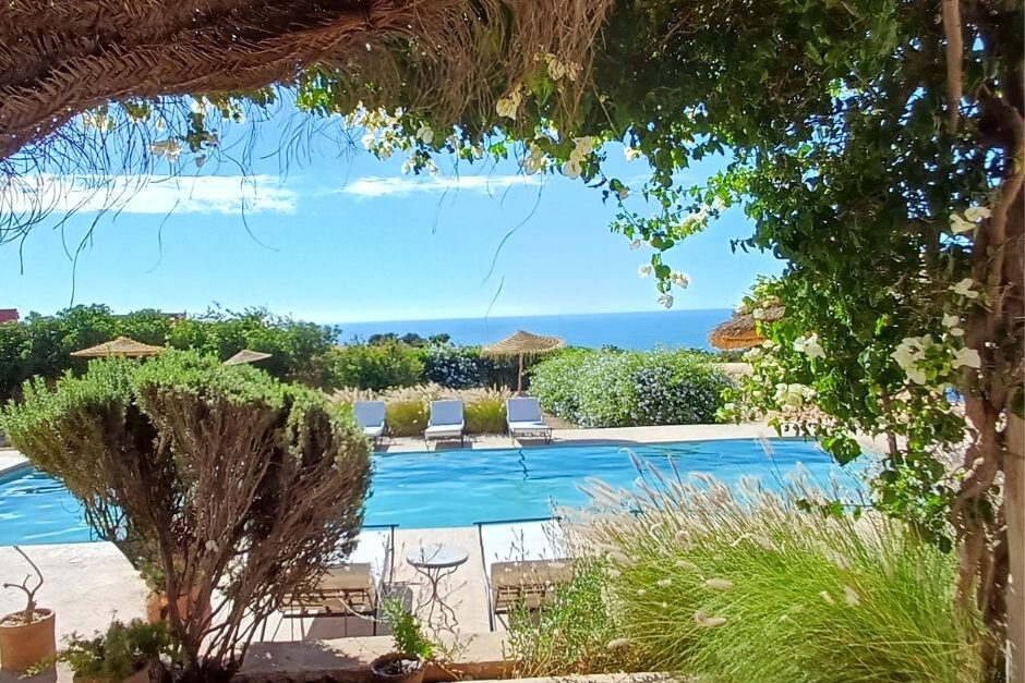 Piscine vue mer Villa Ocean Berbere Essaouira
