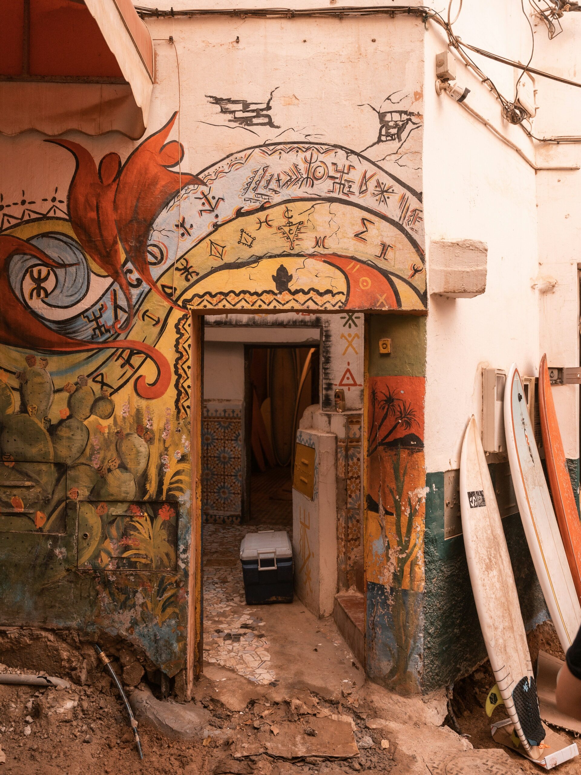 taghazout street art