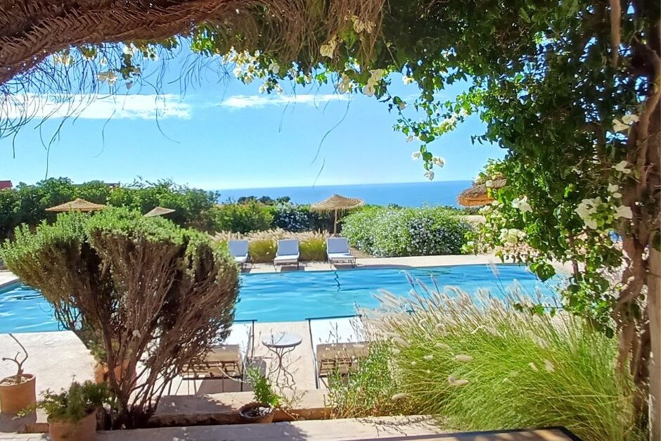 Piscine vue mer Villa Ocean Berbere Essaouira